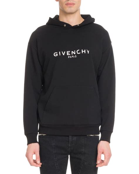 givenchy men's jumper|Givenchy destroyed hoodie.